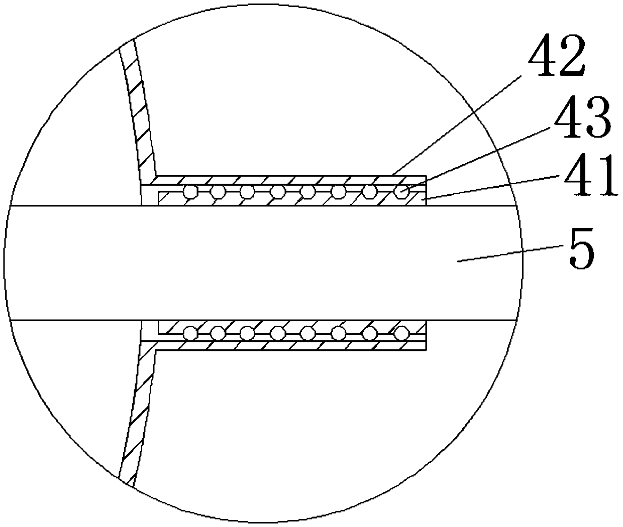 An overhead cable police aircraft and its installation method