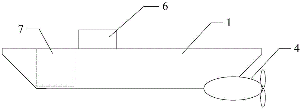 Dual-body water surface carrier and automatic control system