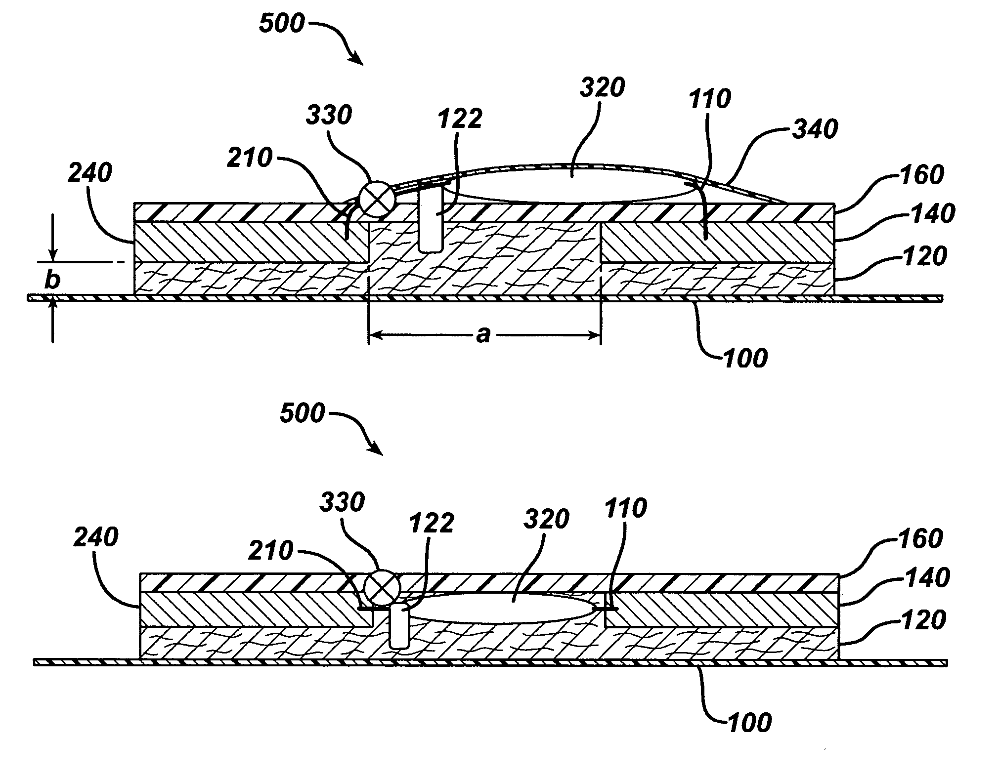 Device for treatment of barrier membranes