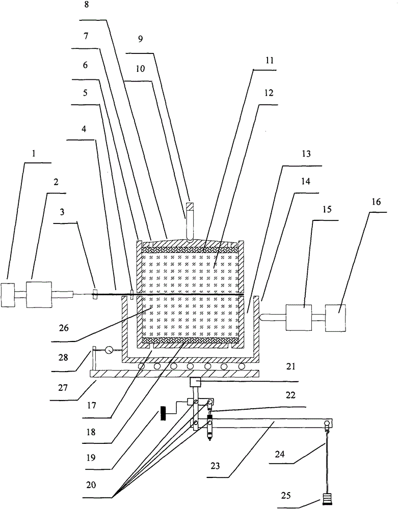 A method for testing the pull-out friction of geotextiles for rock and soil