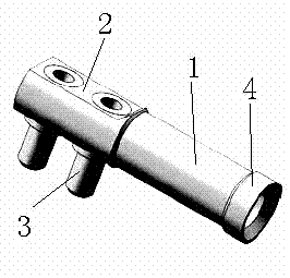 Connection method for crimping-to-welding circuit board, and connecting terminal