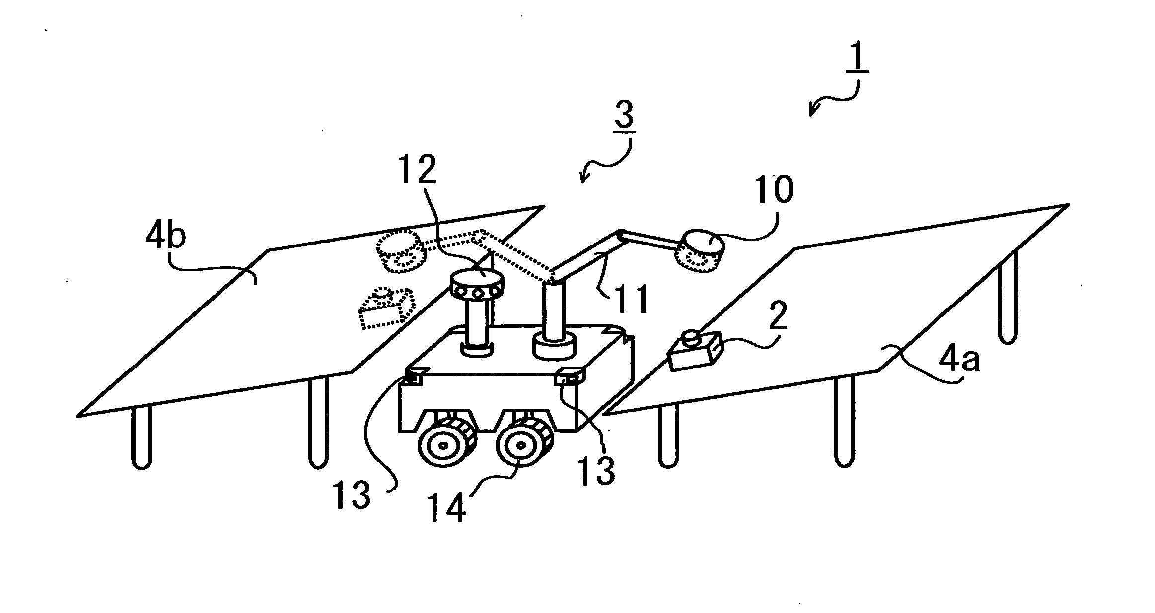 Cleaning robot system and method of controlling same