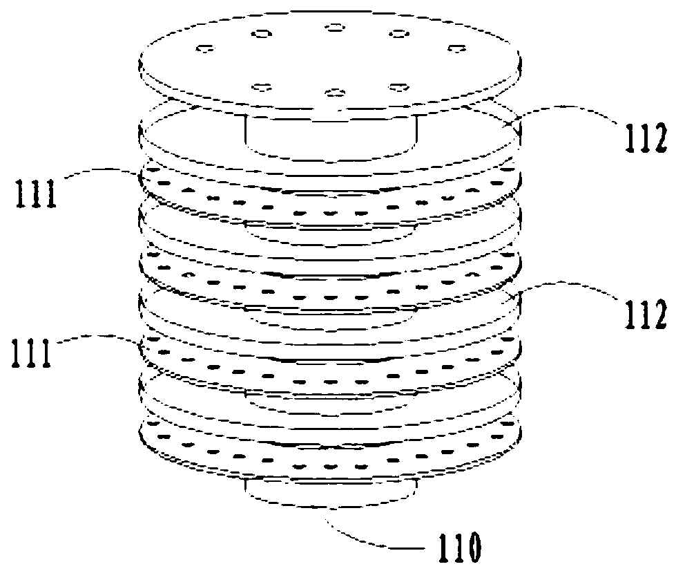 Method and device for efficiently purifying biogas by utilizing pressure swing adsorption principle