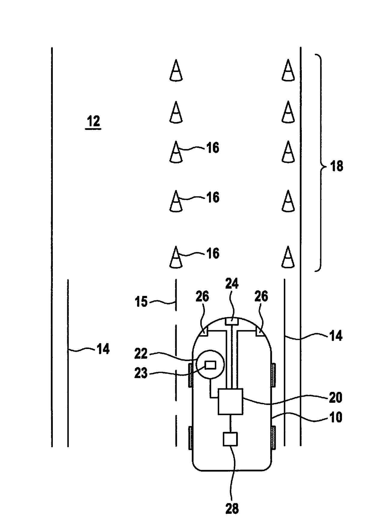 Method for providing assistance to a driver of a vehicle and driving assistance system