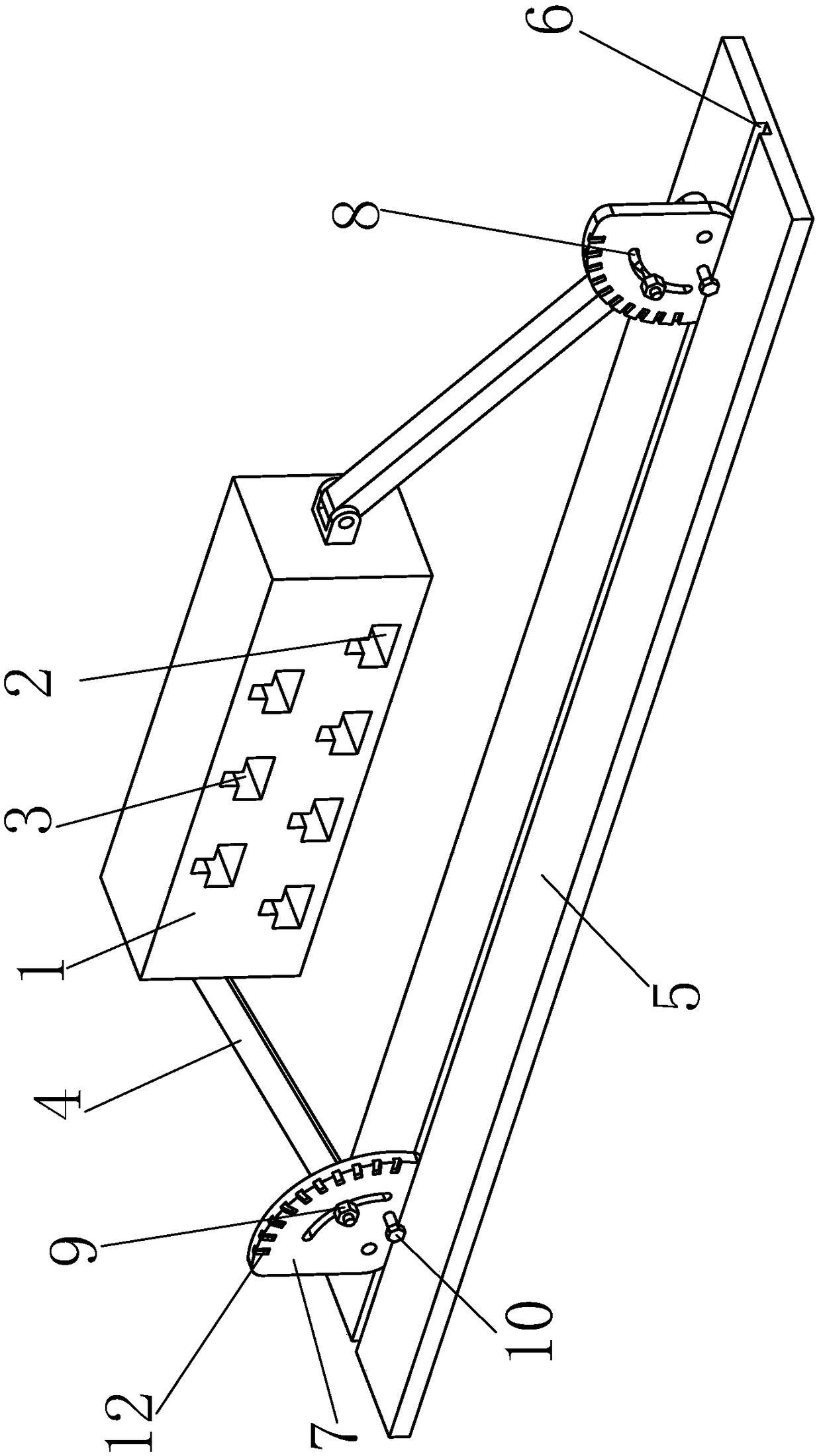A movable splitter frame for tooth-shaped paper feeding