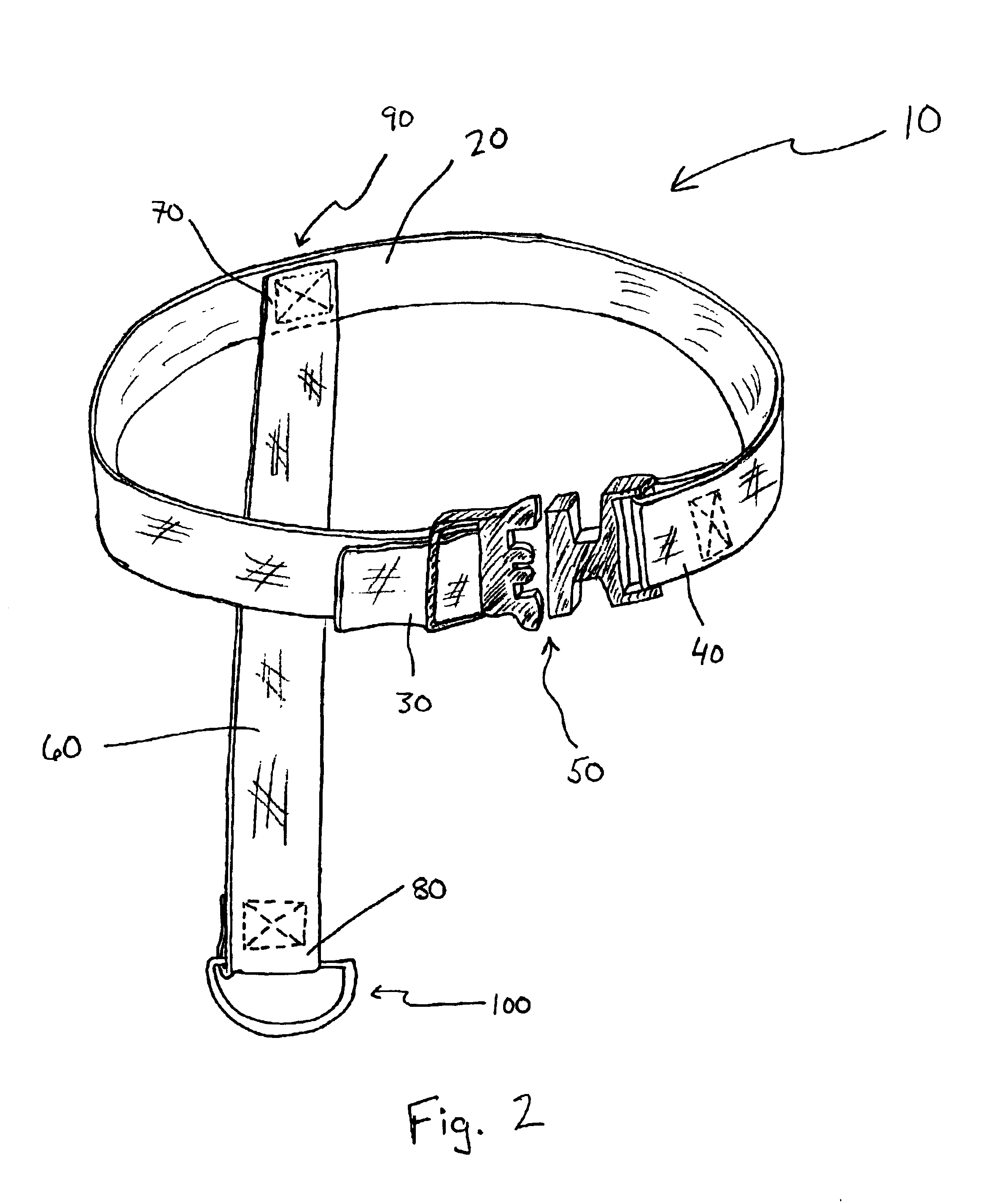 Child safety restraining device for use where a child is seated