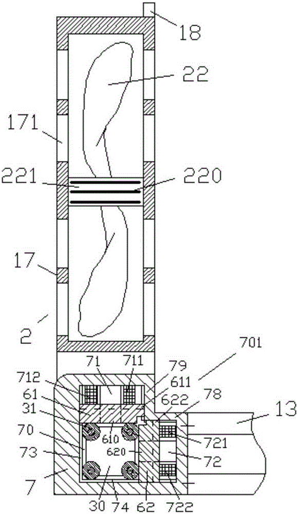 Electrical power element mounting device provided with radiating fins and suction disc