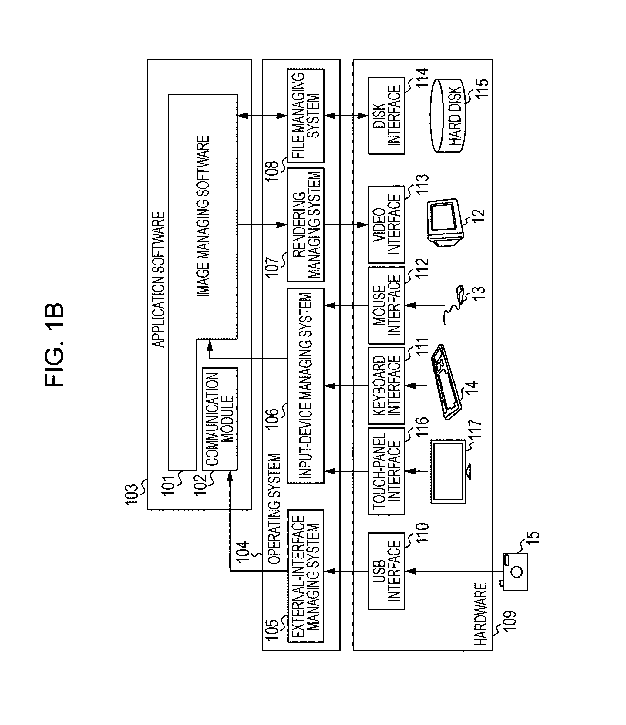 Content managing device and content managing method
