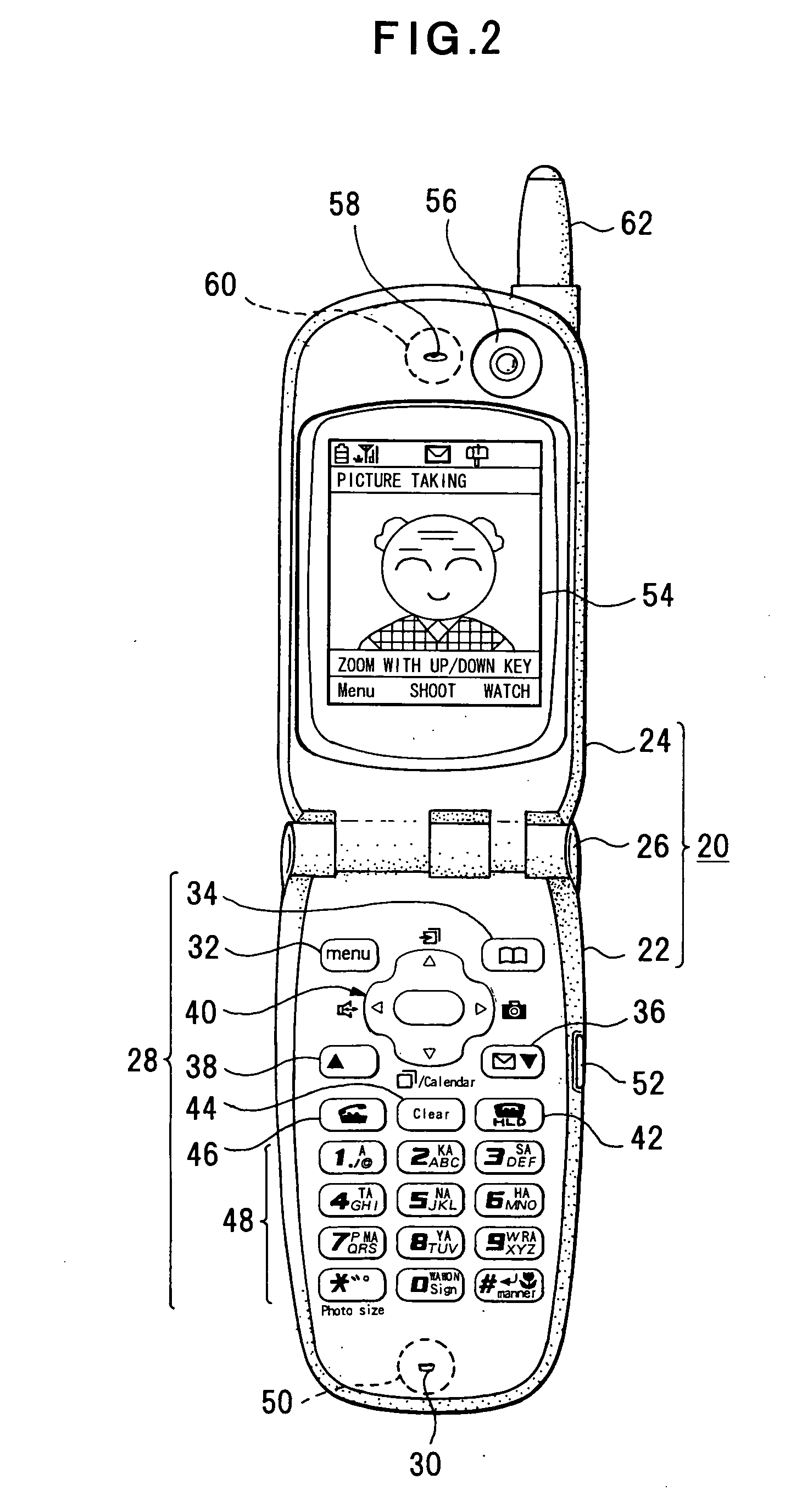 Terminal device, and message display method and program for the same