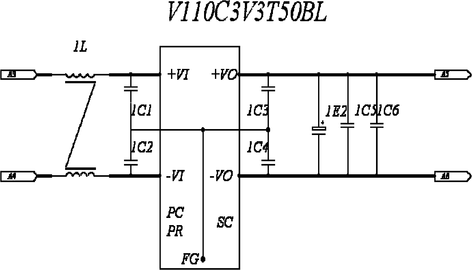 Power supply plug-in connector for electronic device of locomotive network control system