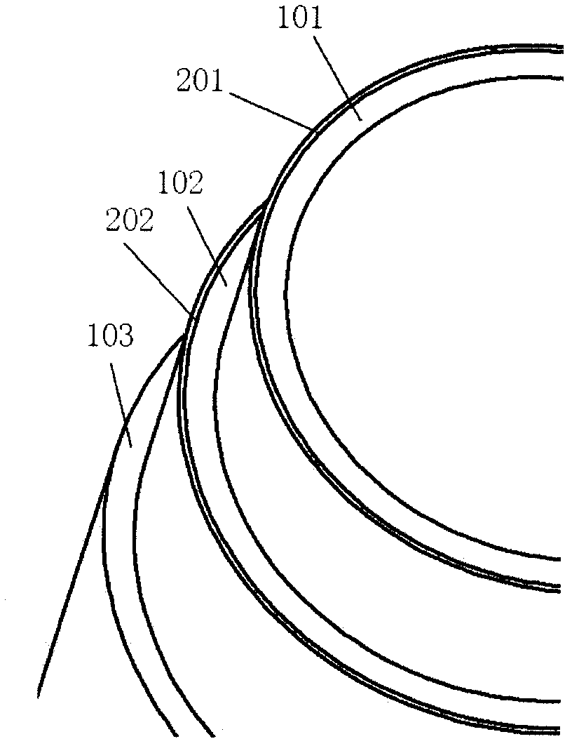 Sheet-metal reinforced composite electric pole and production method for same