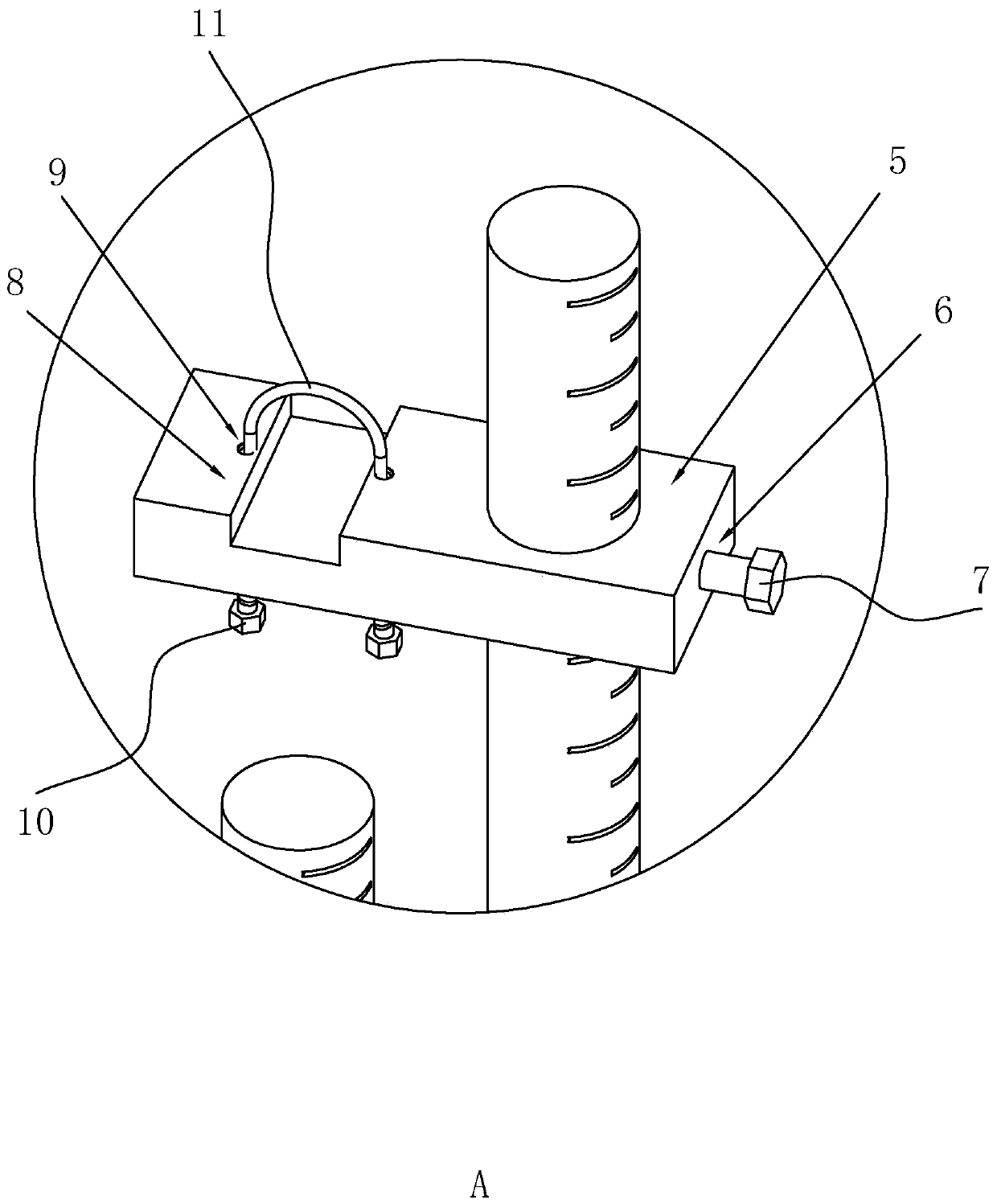 Pipe truss processing bed-jig and pipe truss manufacturing process