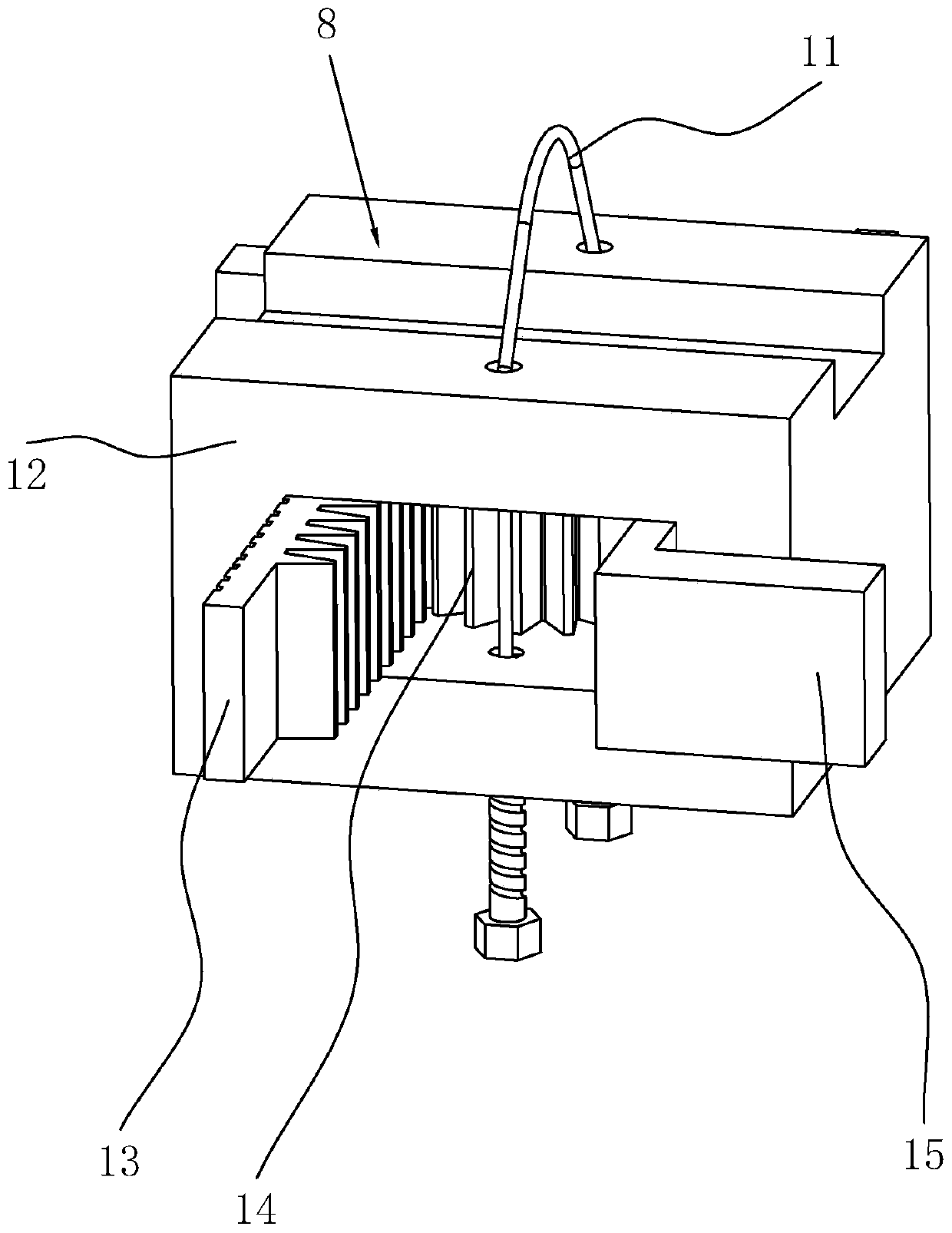 Pipe truss processing bed-jig and pipe truss manufacturing process