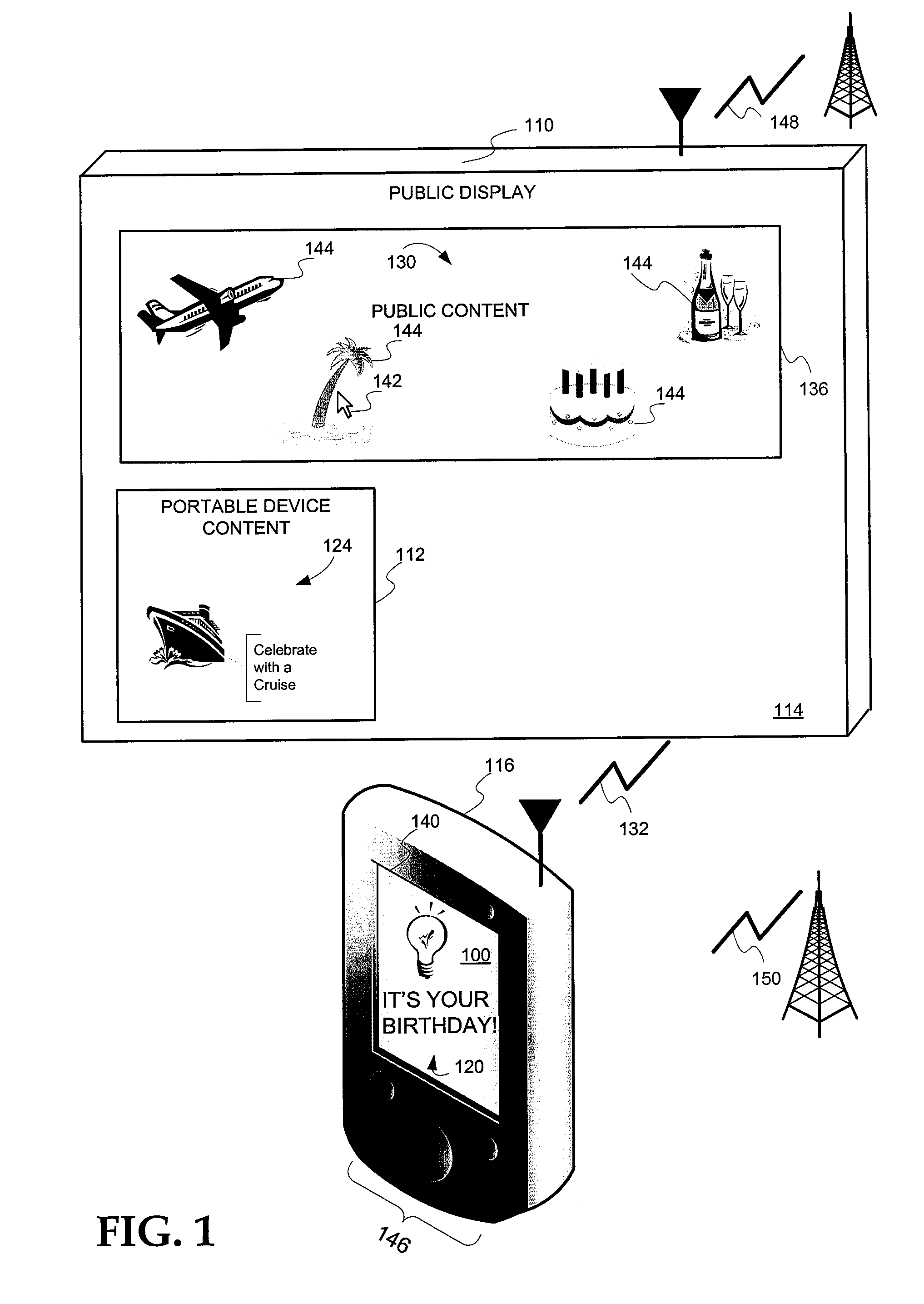 Display extension of portable devices