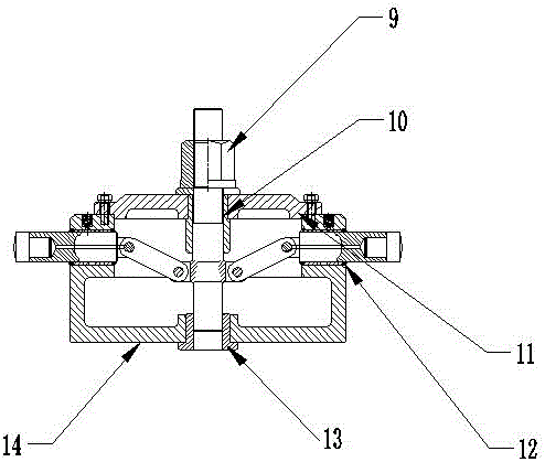Connecting rod type self-centering universal fixture