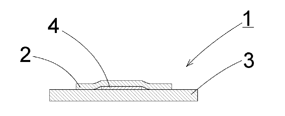 Element sealed body and method of producing the same