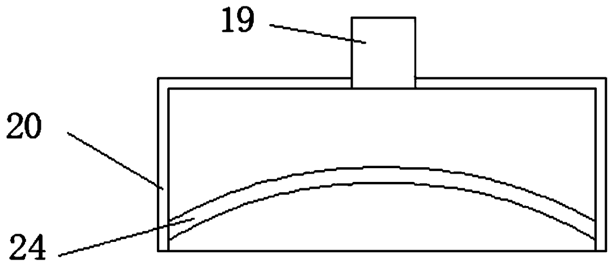 Agricultural land fertilizer applying device with large area working function