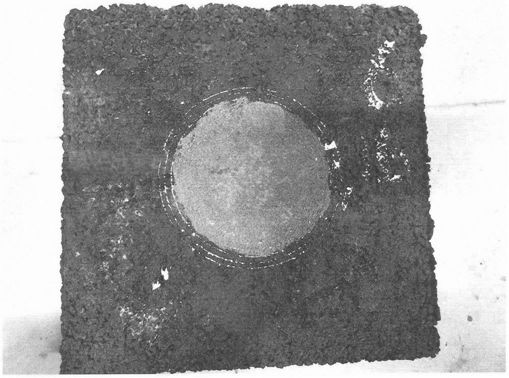 A method for determining the amount of asphalt in the gravel seal layer in the embedded ultra-thin wear layer