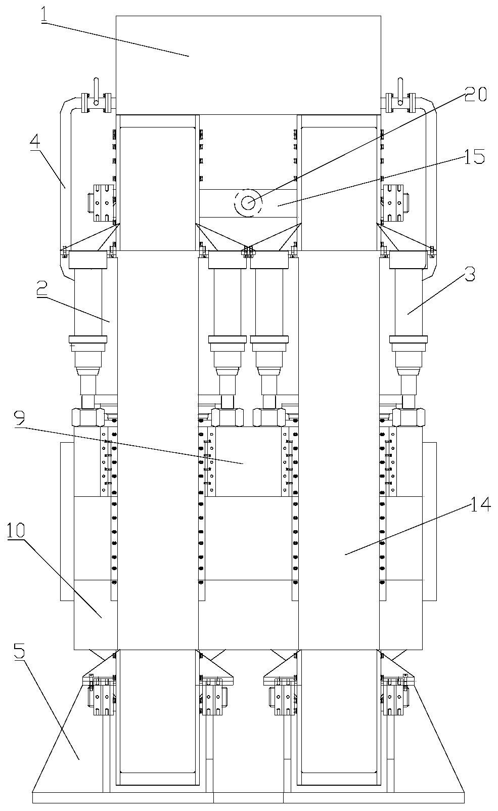 High-pressure oil press