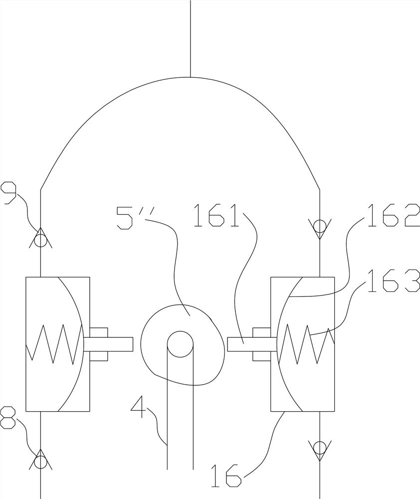 Oxygenation device for aquaculture pond driven by circulating water