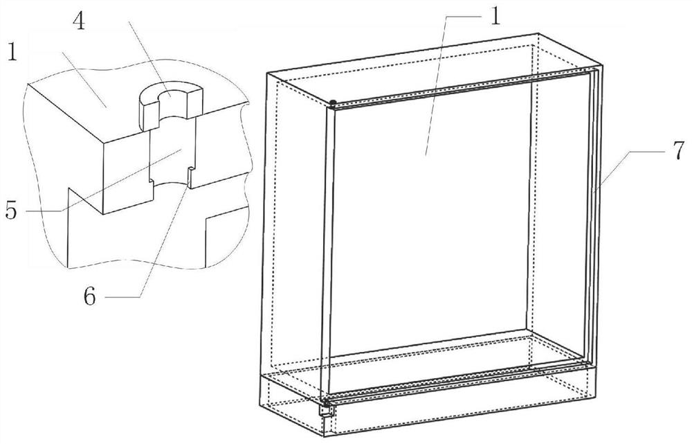 Switch cabinet with cabinet door easy to open under impact