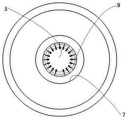 Circular ring radiation orientation method and apparatus