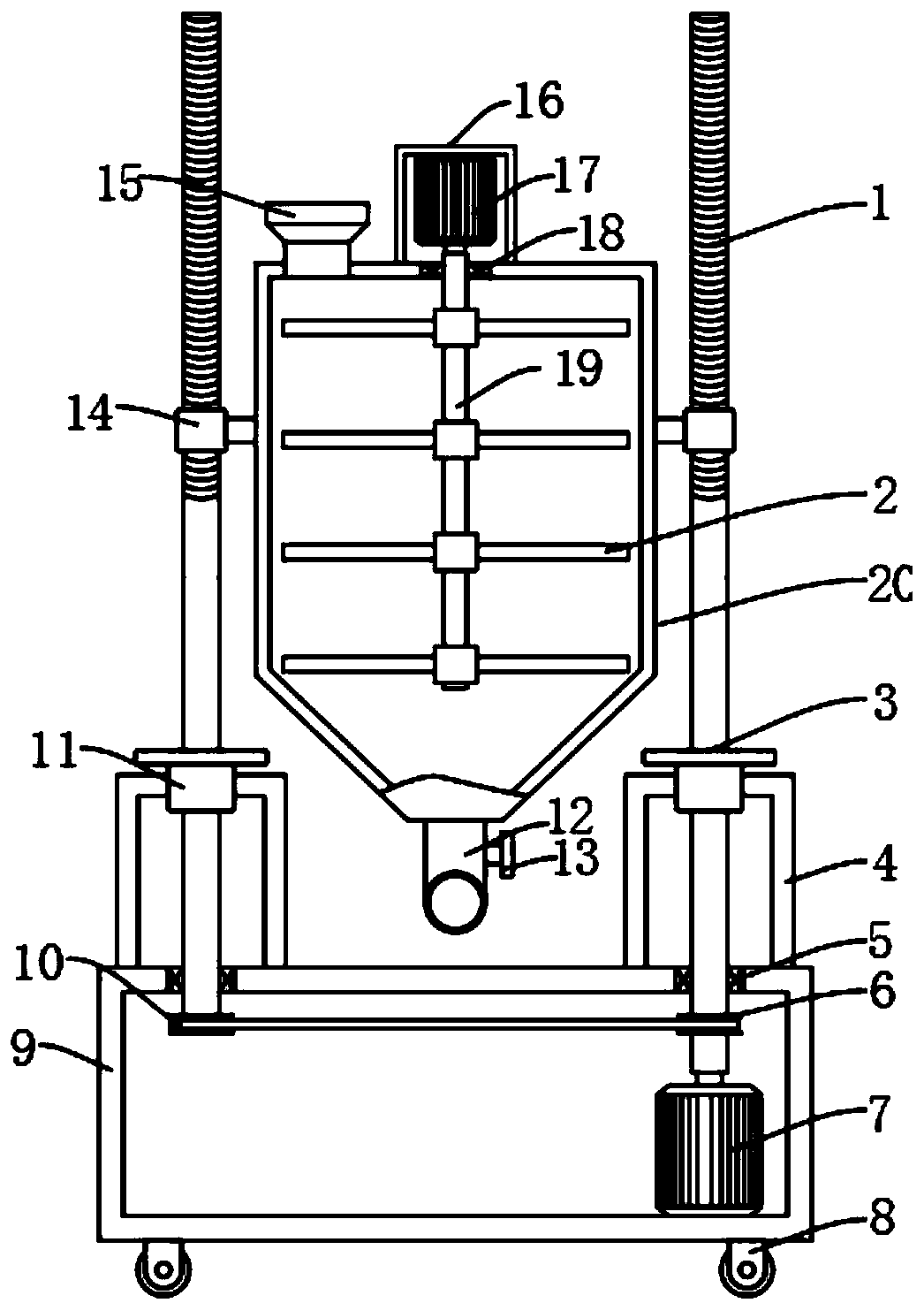 Batching hopper for die steel production