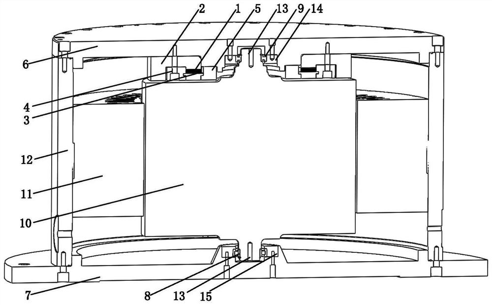 A mechanical permanent magnet hybrid bearing system for vertically mounted motors