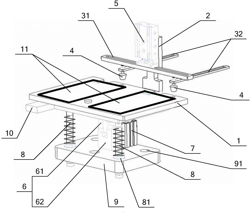 Lighting fixture of backlight source and defect detection equipment using same