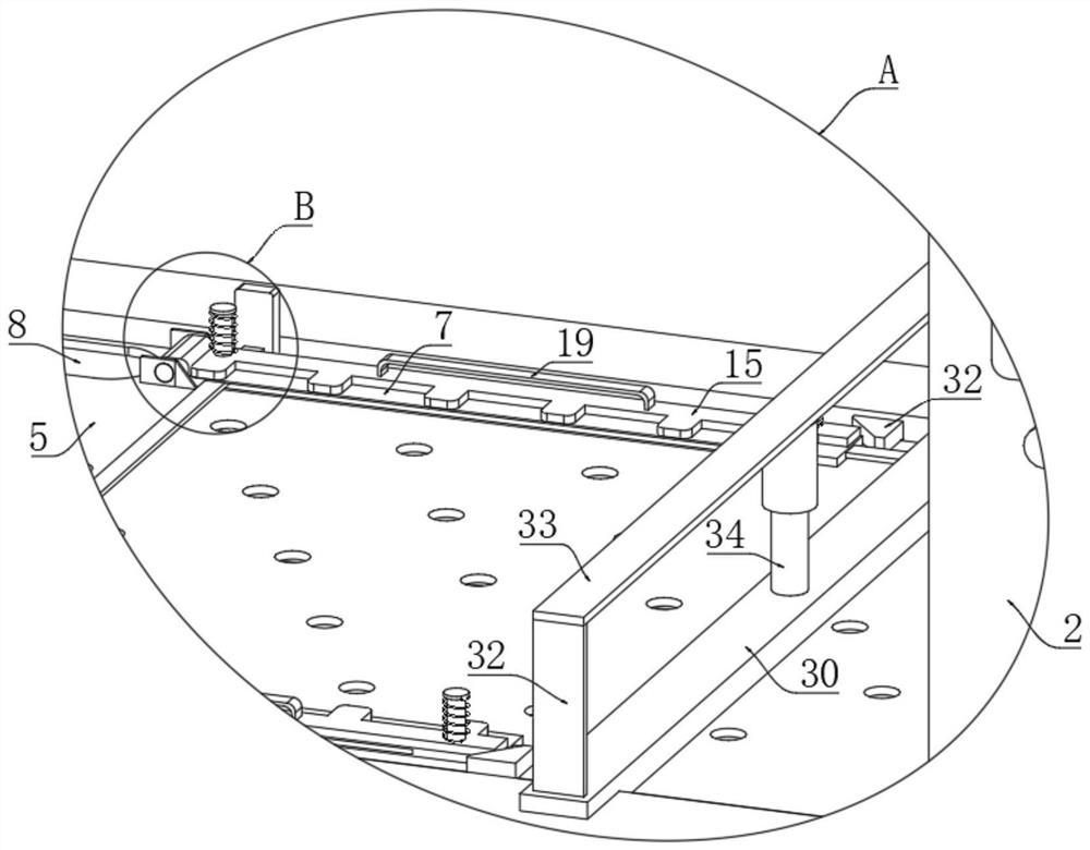 Laser washing device for garment processing and washing method thereof