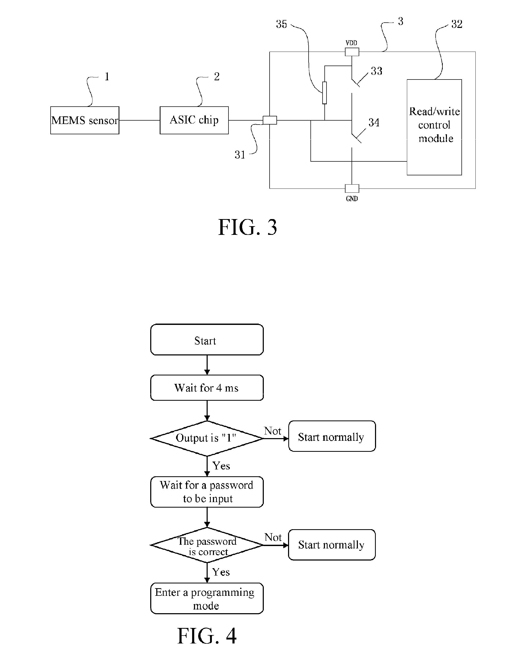 Single-Wire Programmable MEMS Microphone, Programming Method and System Thereof