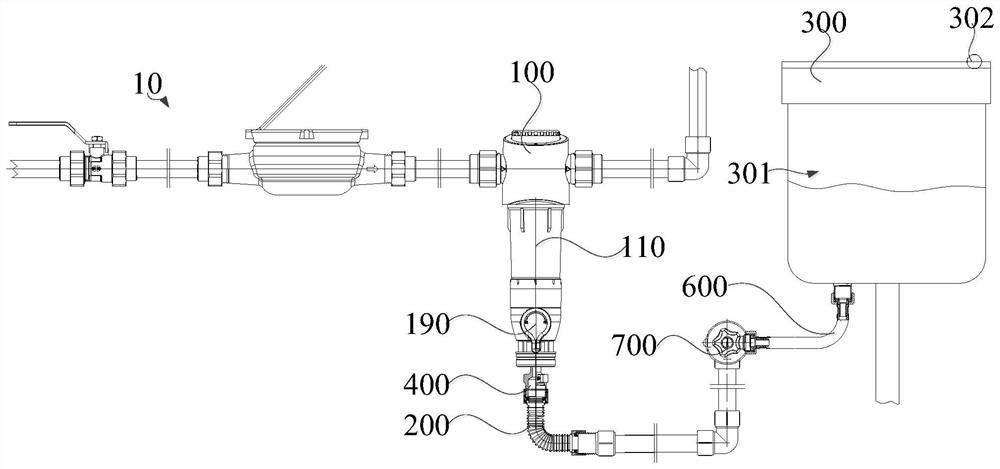 Sewage discharge system