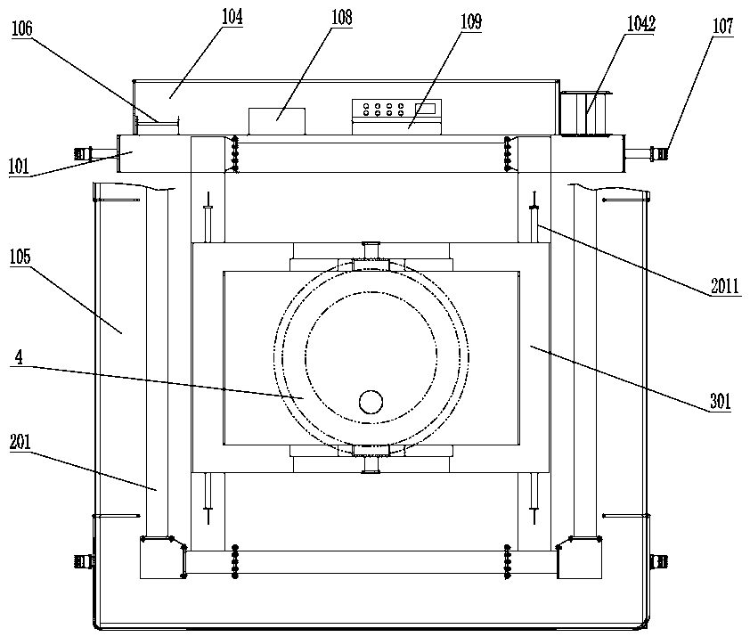 Special hydraulic hoisting casting device for steel mill metallurgy