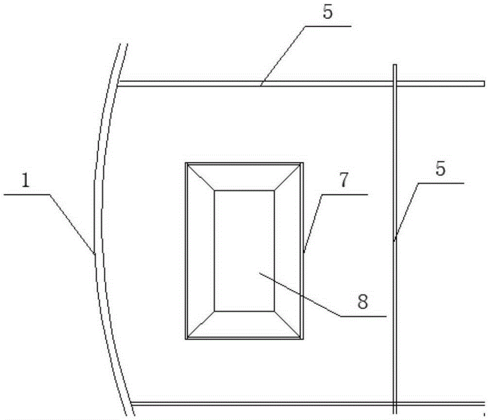 A three-dimensional film spray through-flow tray