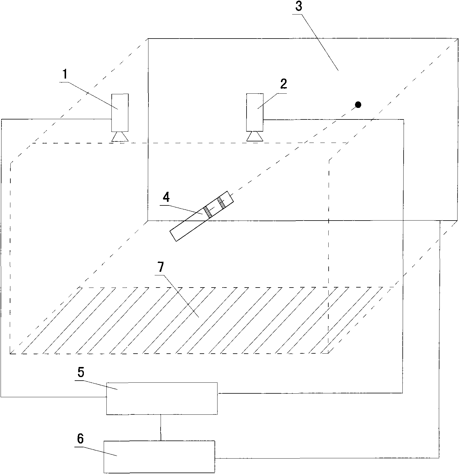 Spatial three-dimensional positioning method
