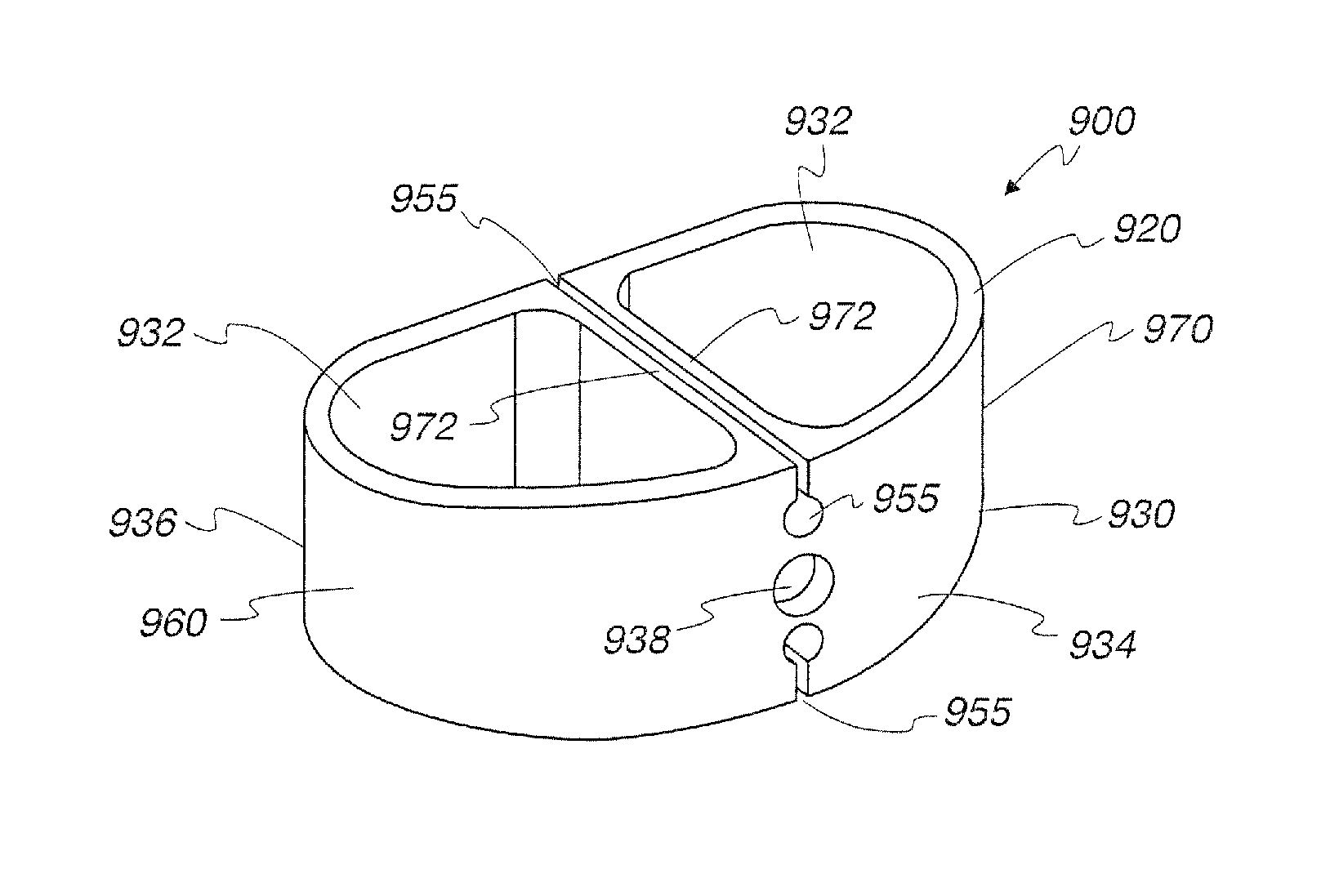 Apparatus and method for stabilizing adjacent bone portions