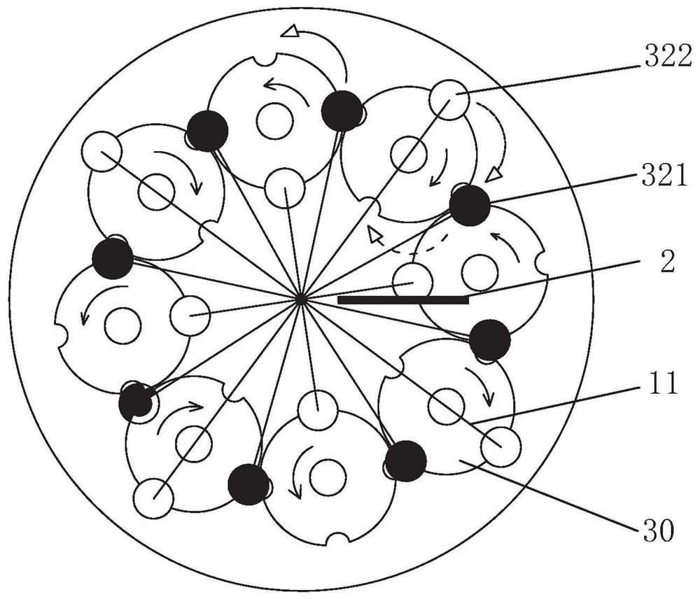 A full suture anchor weaving method