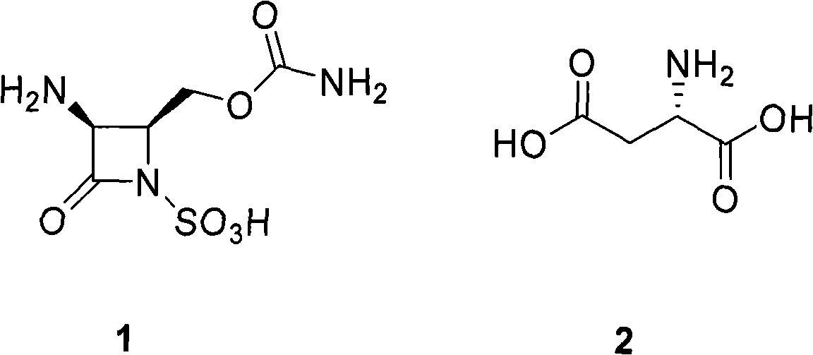 Synthetic method of (2S, 3S)-2-[(carbamoyloxy) methyl]-3-amido-4-oxoazetidinone-1-sulfonate