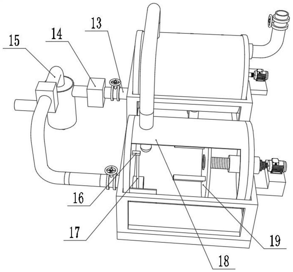 Energy-saving and environment-friendly water supply device based on domestic water