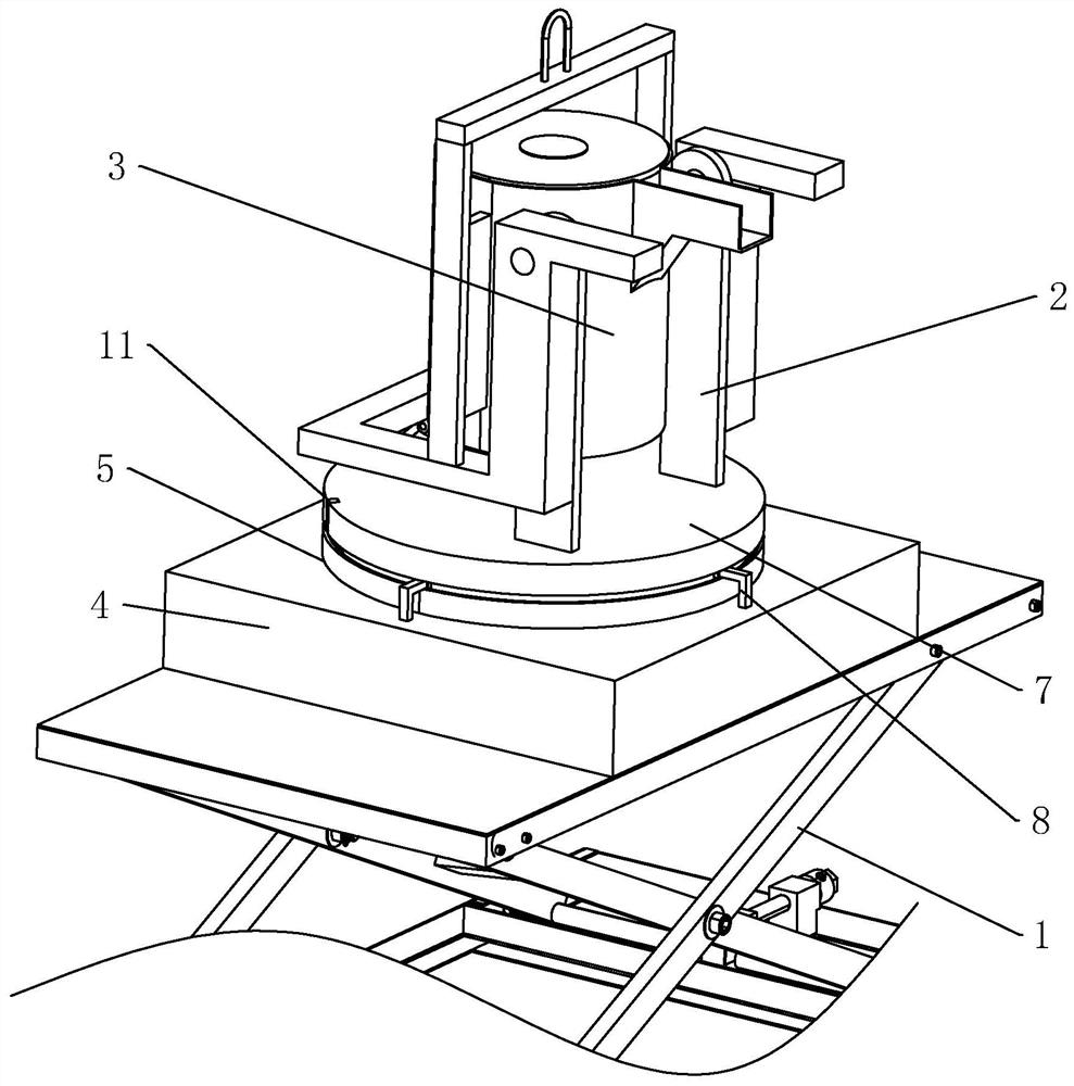 Horizontal line casting machine