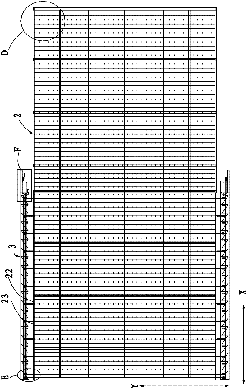 Picking and placing device of glass substrate
