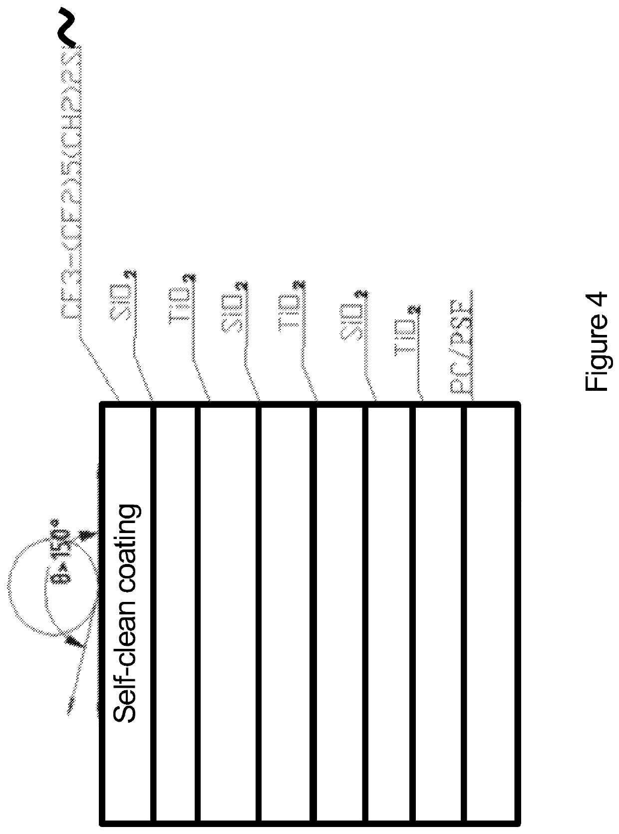 Capsule endoscope having a self-cleaning surface and method of using the same