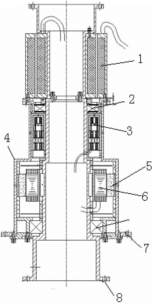 High speed stabilizing drive control method of satellite-borne large inertia load mechanism