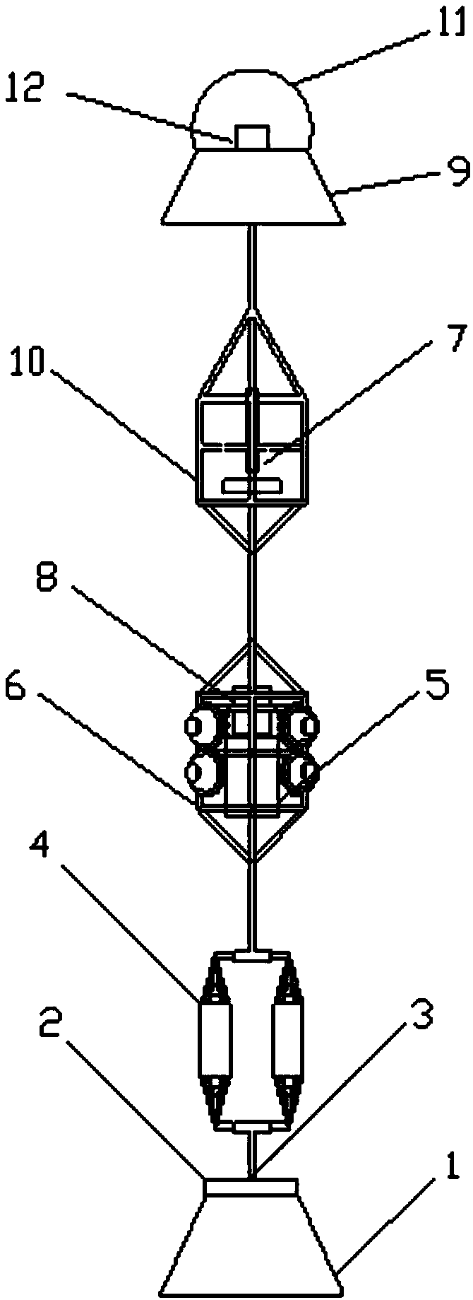 Device and method for in-situ real-time observation of seabed sand waves