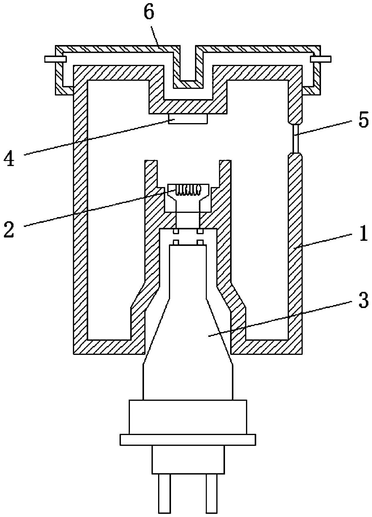 Reflective X-ray tube cooling mechanism