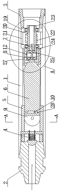 Push rod type three-dimensional hydraulic oscillator
