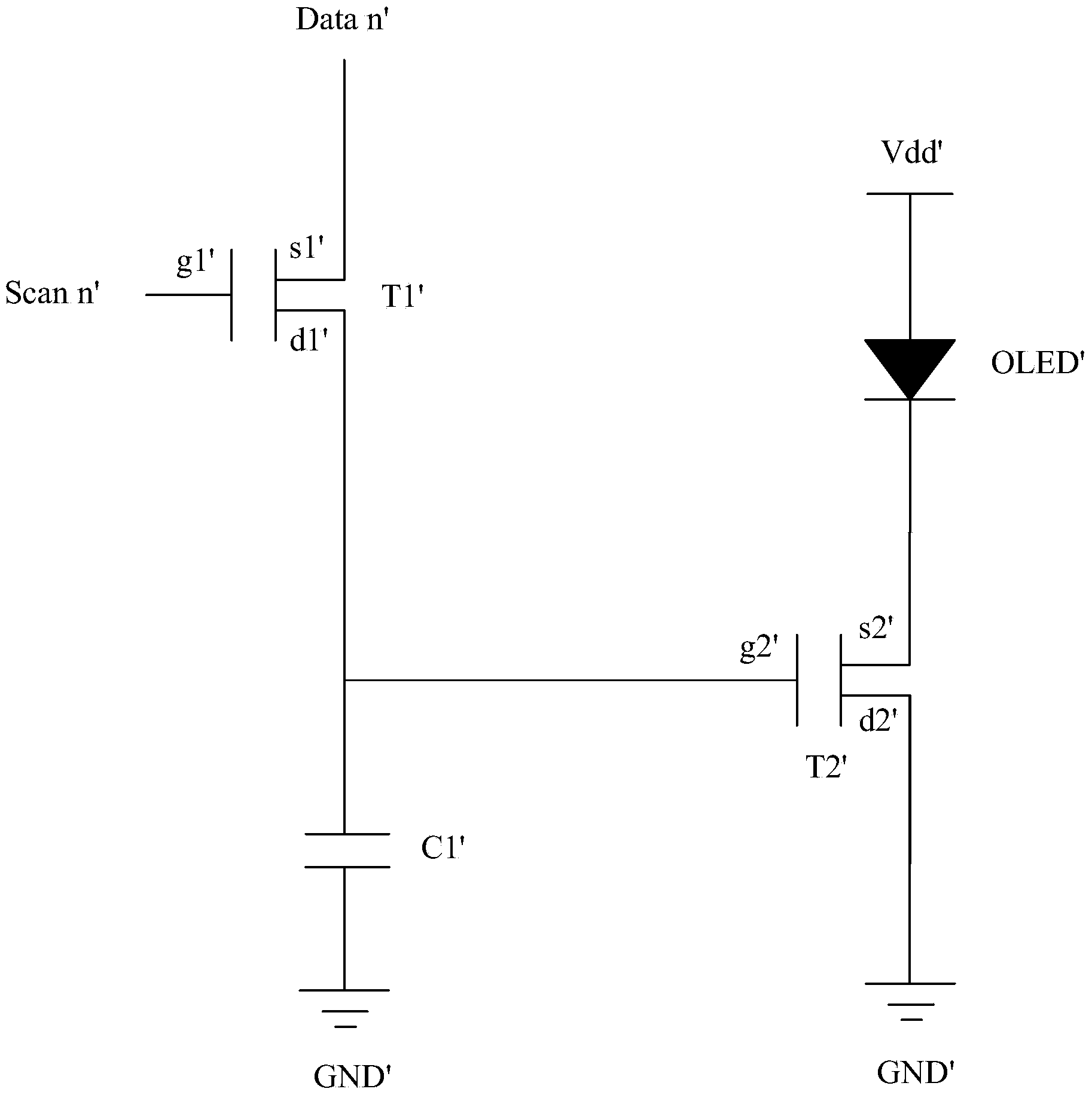 Panel drive circuit and panel drive method