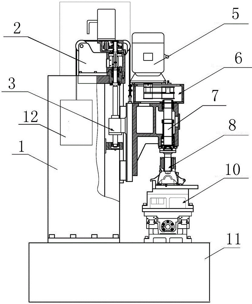 Special machine tool for multi-cylinder boring of automobile engine cylinder block