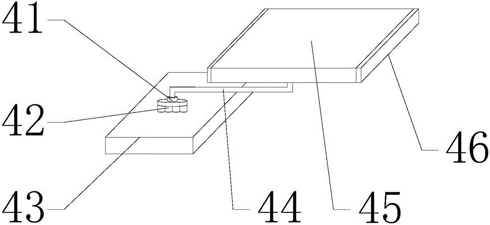 Material selecting device for building material aggregates