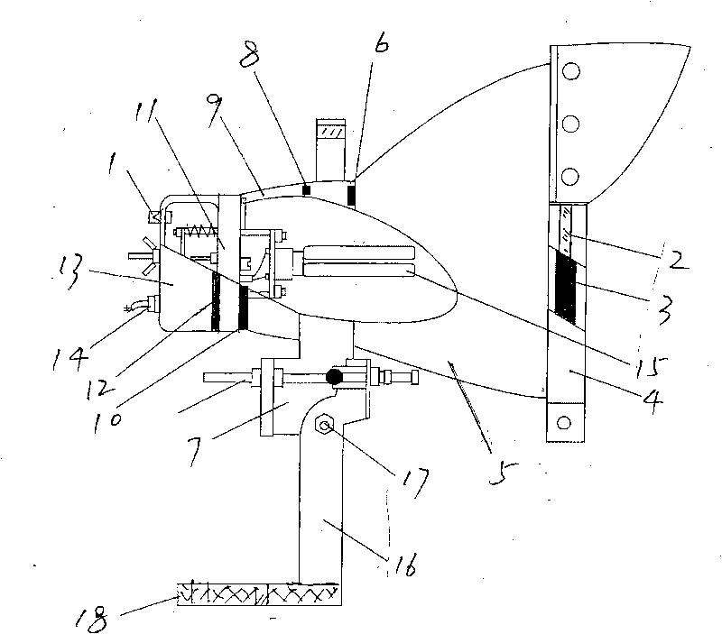 Novel automatic exhaust light projecting lamp